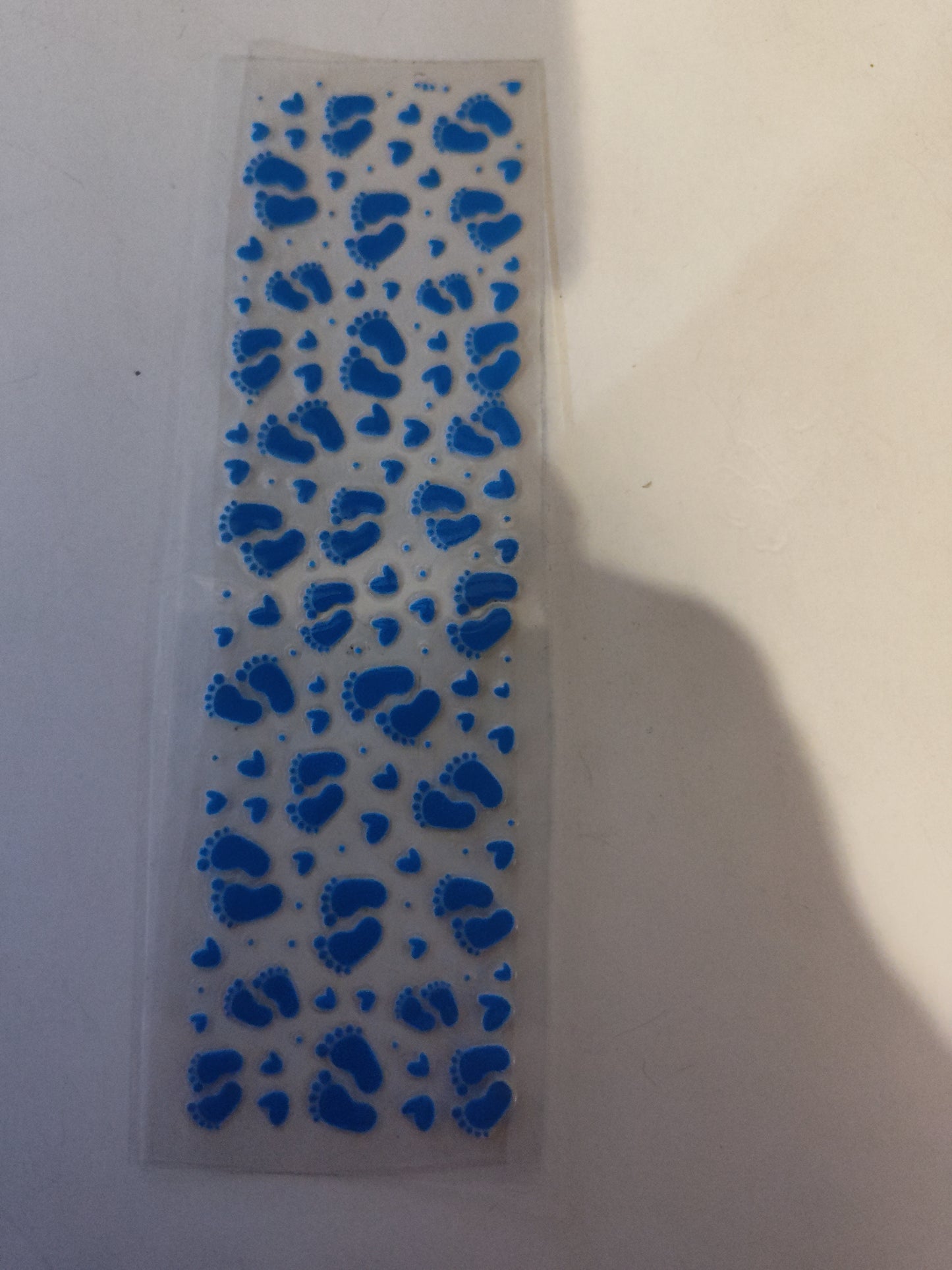 Pink footprint pen wrap