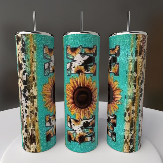 Mom Sunflower 20oz tumbler